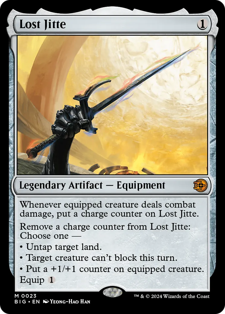 Lost Jitte — The Big Score — Magic: The Gathering