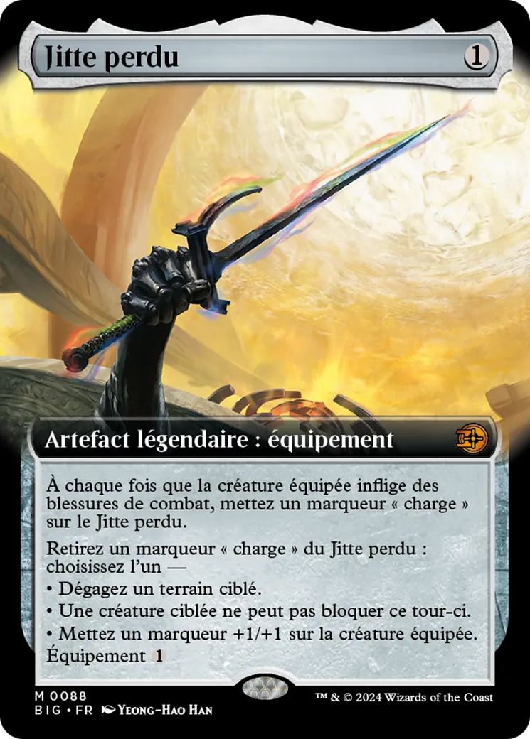 Jitte perdu — The Big Score — Magic: The Gathering