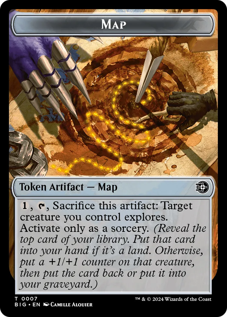 Map — The Big Score — Magic: The Gathering