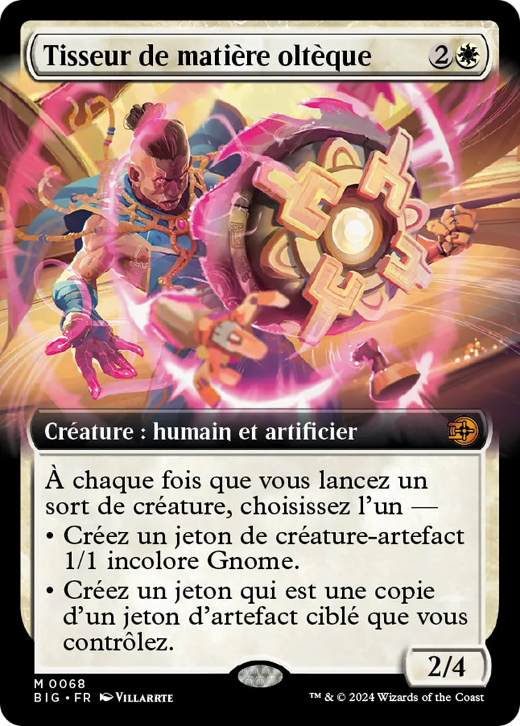 Tisseur de matière oltèque — The Big Score — Magic: The Gathering