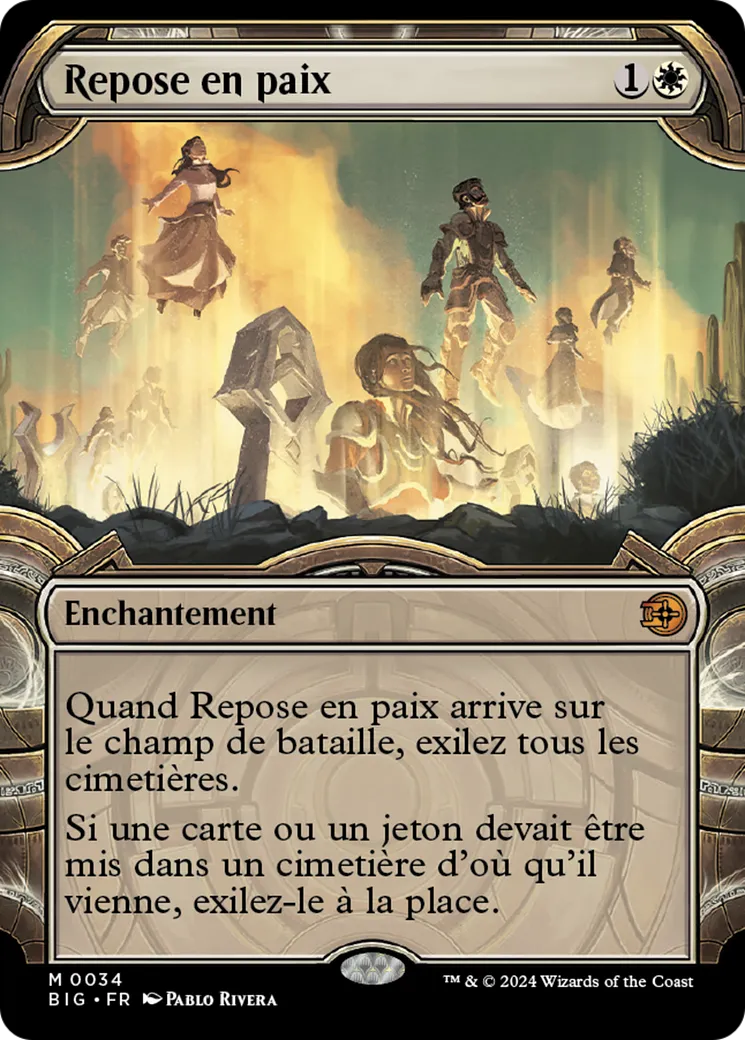 Repose en paix — The Big Score — Magic: The Gathering