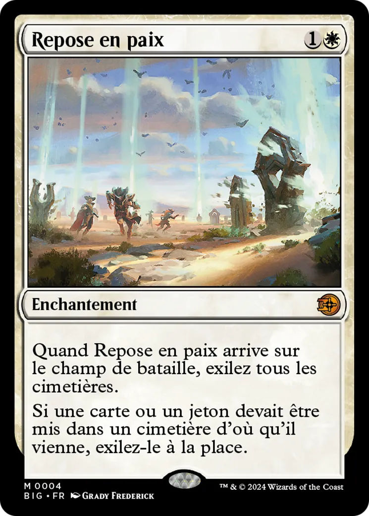 Repose en paix from The Big Score - Magic: The Gathering