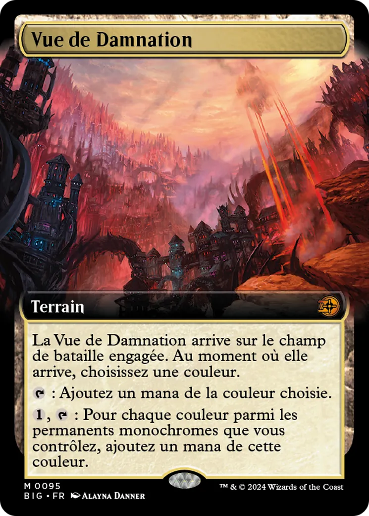 Vue de Damnation — The Big Score — Magic: The Gathering