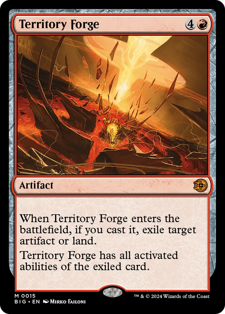 Territory Forge — The Big Score — Magic: The Gathering