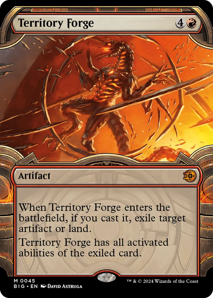 Territory Forge — The Big Score — Magic: The Gathering