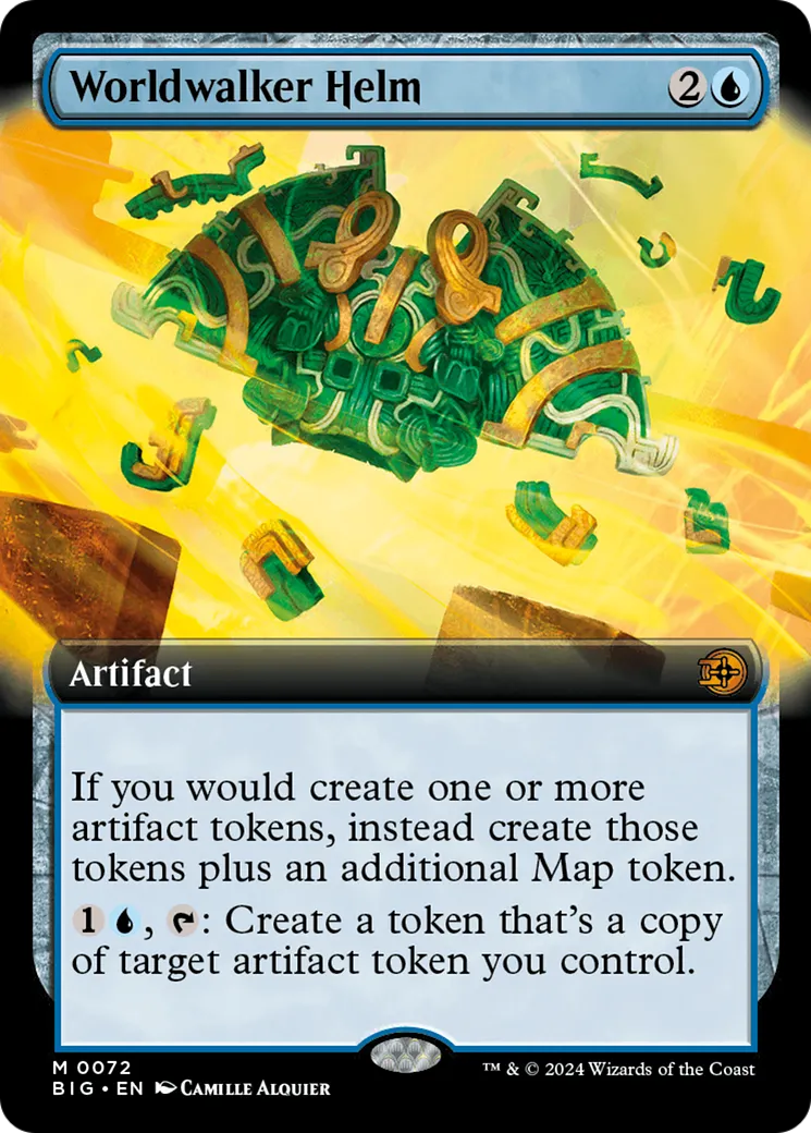 Worldwalker Helm — The Big Score — Magic: The Gathering