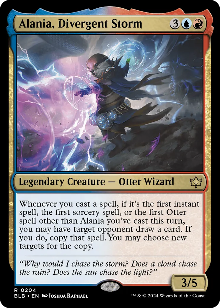 Alania, Divergent Storm — Bloomburrow — Magic: The Gathering
