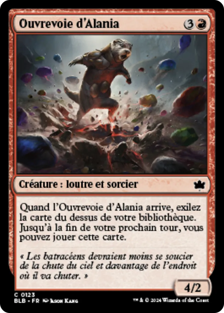 Ouvrevoie d'Alania from Bloomburrow - Magic: The Gathering