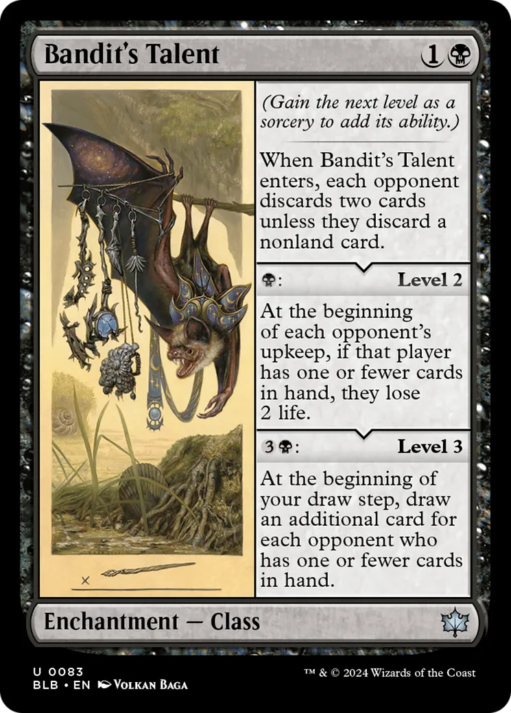 Bandit's Talent — Bloomburrow — Magic: The Gathering