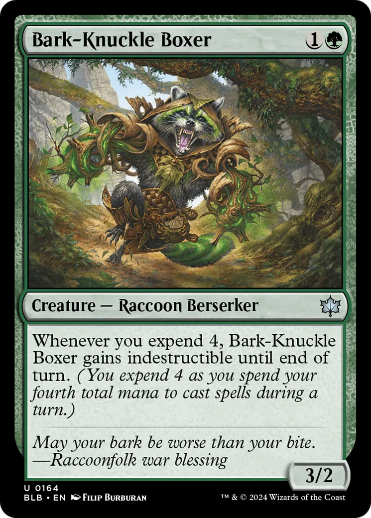 Bark-Knuckle Boxer — Bloomburrow — Magic: The Gathering