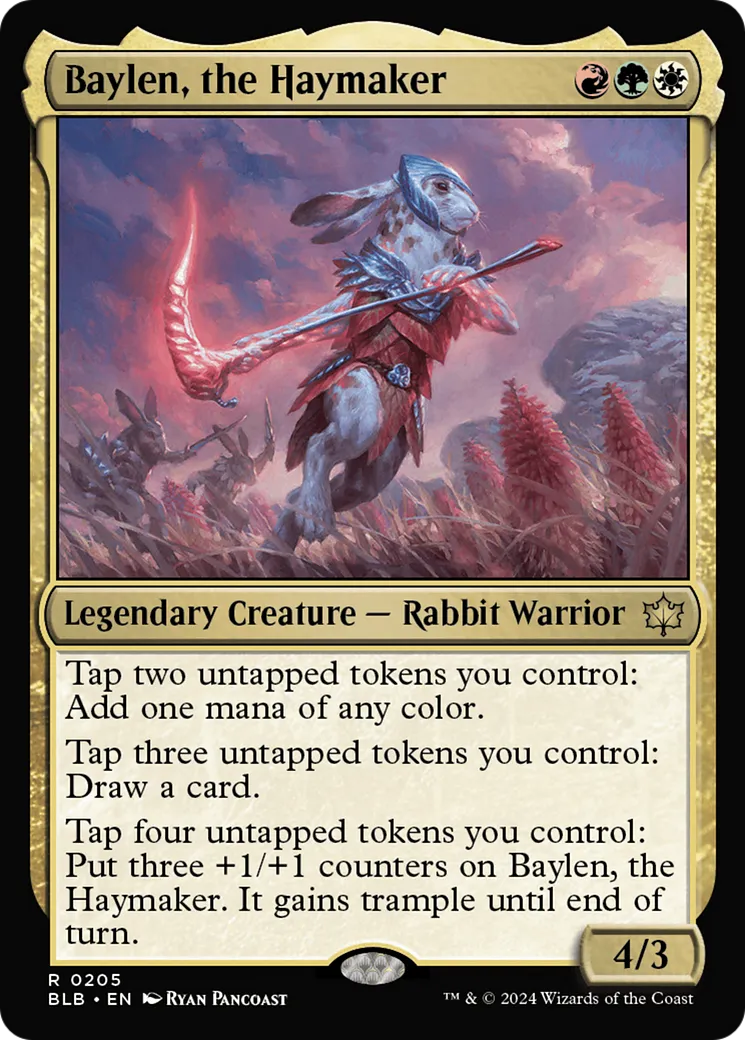Baylen, the Haymaker — Bloomburrow — Magic: The Gathering
