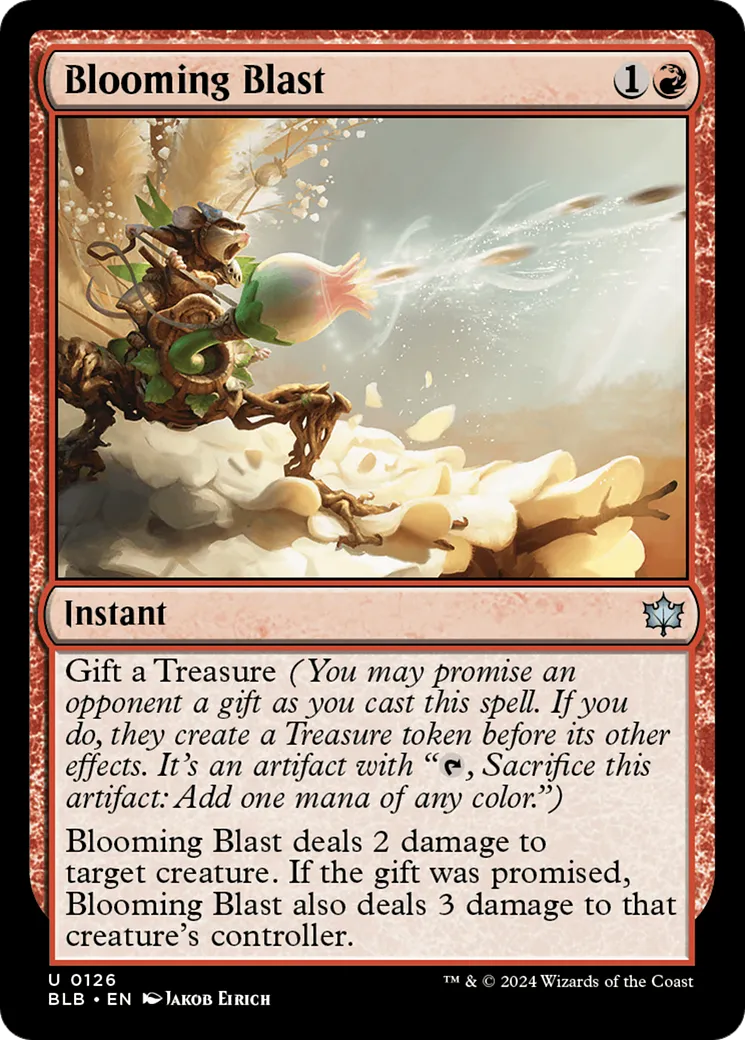 Salve florissante — Bloomburrow — Magic: The Gathering
