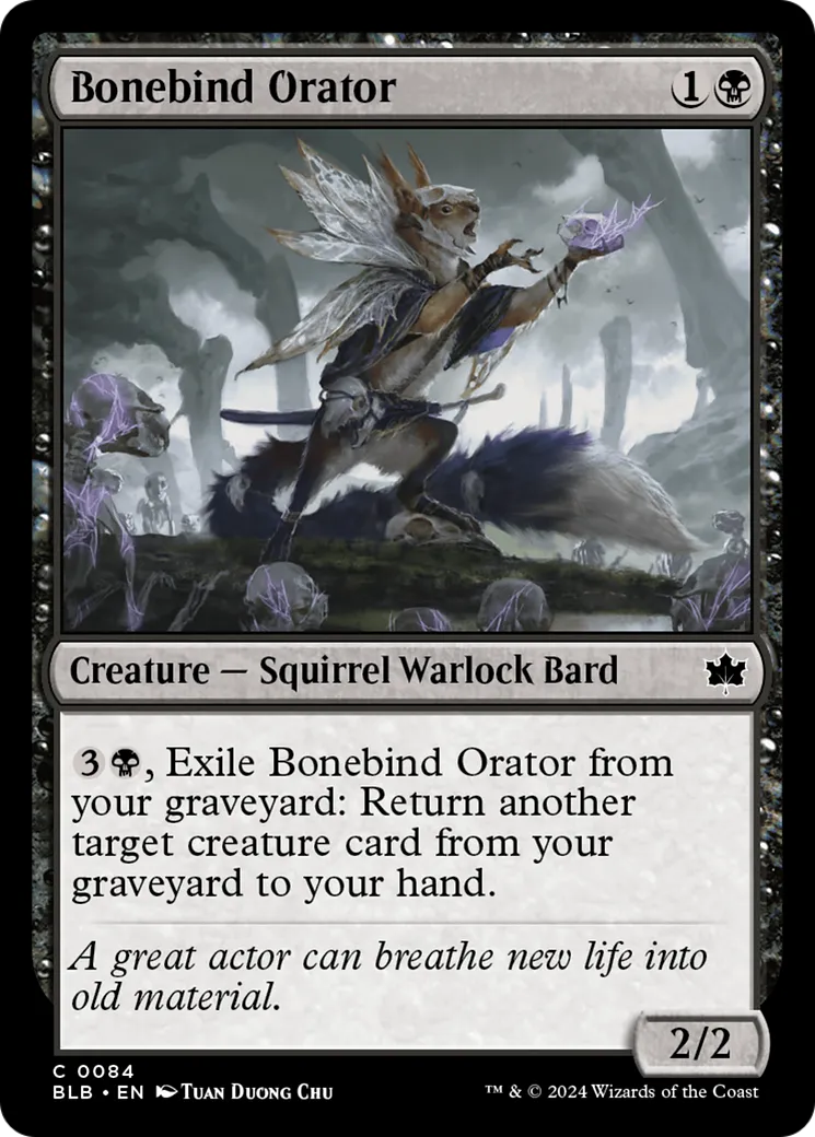 Orateur entravos — Bloomburrow — Magic: The Gathering