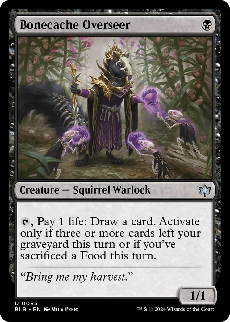Bonecache Overseer — Bloomburrow — Magic: The Gathering