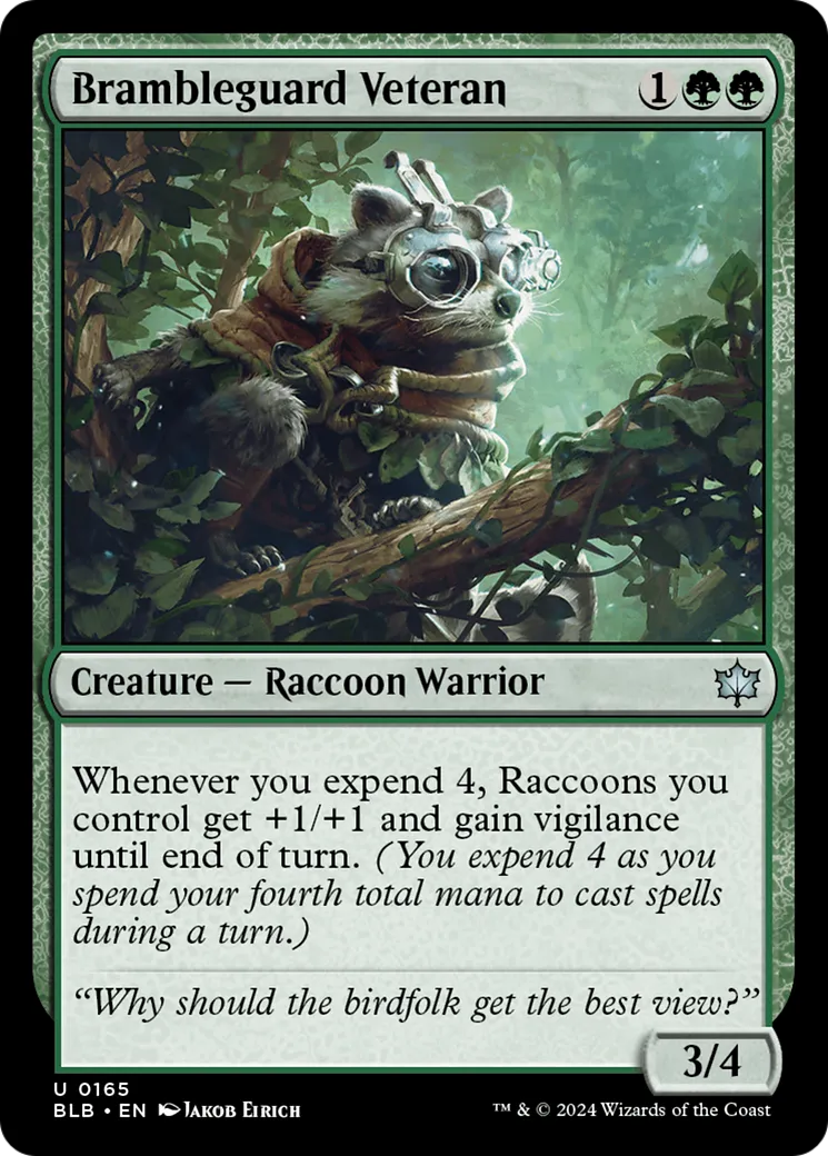 Brambleguard Veteran — Bloomburrow — Magic: The Gathering