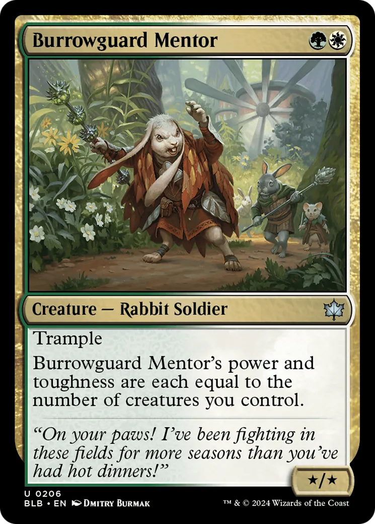 Mentor gardeterrier — Bloomburrow — Magic: The Gathering