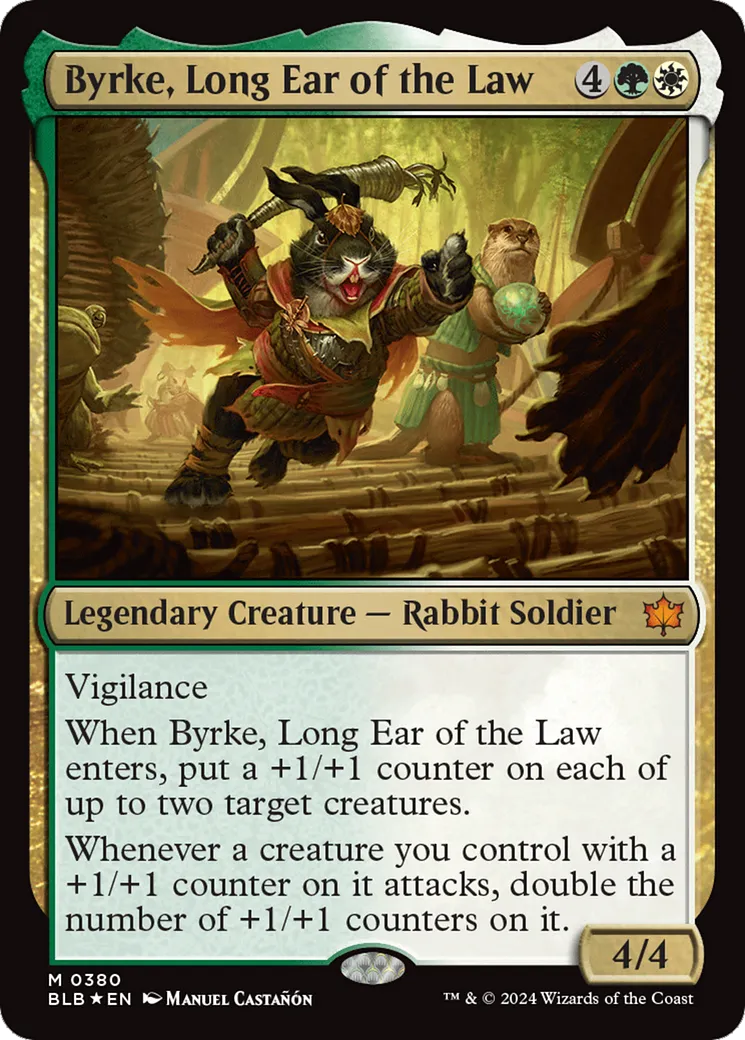 Byrke, Long Ear of the Law — Bloomburrow — Magic: The Gathering