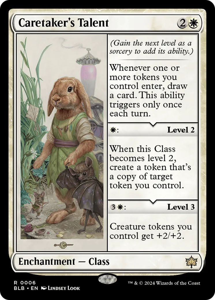 Caretaker's Talent — Bloomburrow — Magic: The Gathering