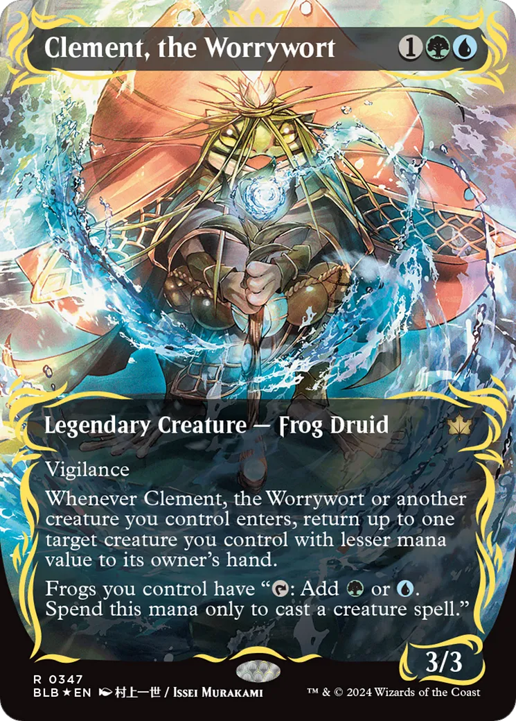 Clement, the Worrywort — Bloomburrow — Magic: The Gathering