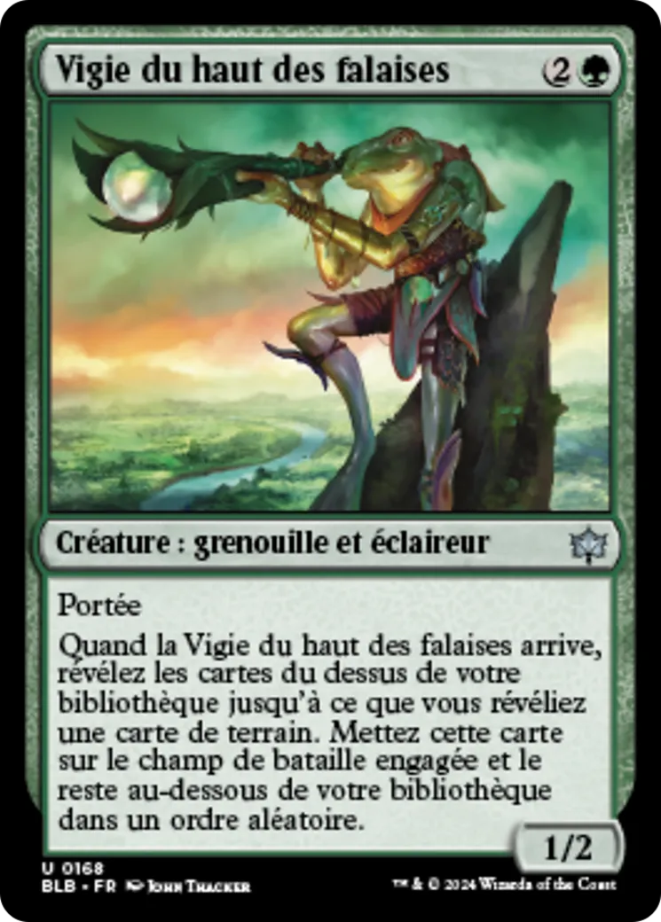 Vigie du haut des falaises — Bloomburrow — Magic: The Gathering