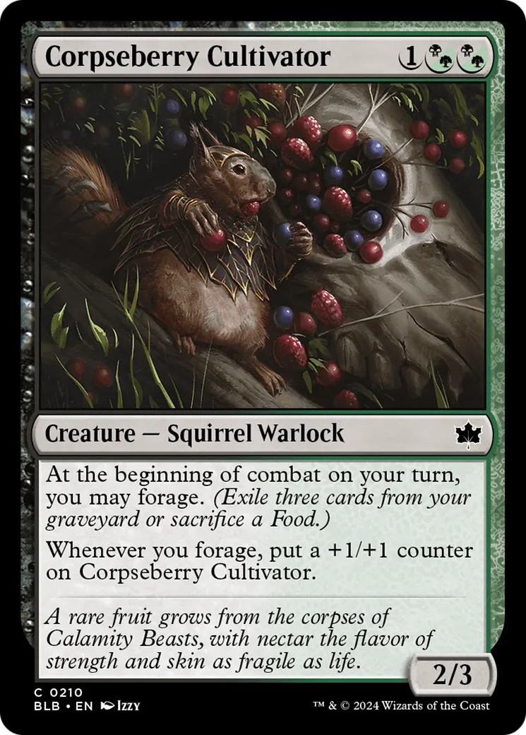 Corpseberry Cultivator — Bloomburrow — Magic: The Gathering