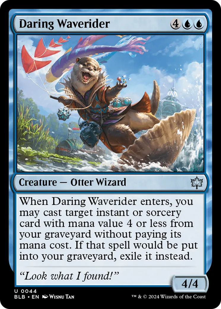 Daring Waverider — Bloomburrow — Magic: The Gathering