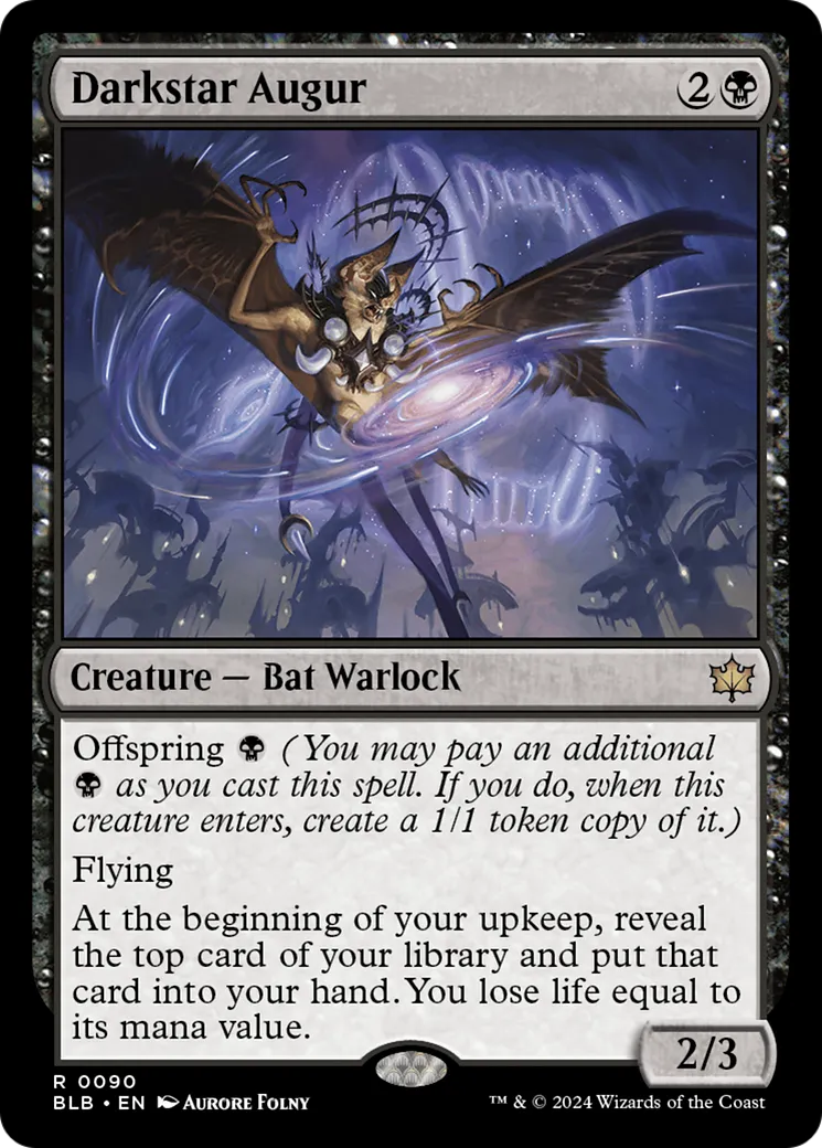 Darkstar Augur — Bloomburrow — Magic: The Gathering