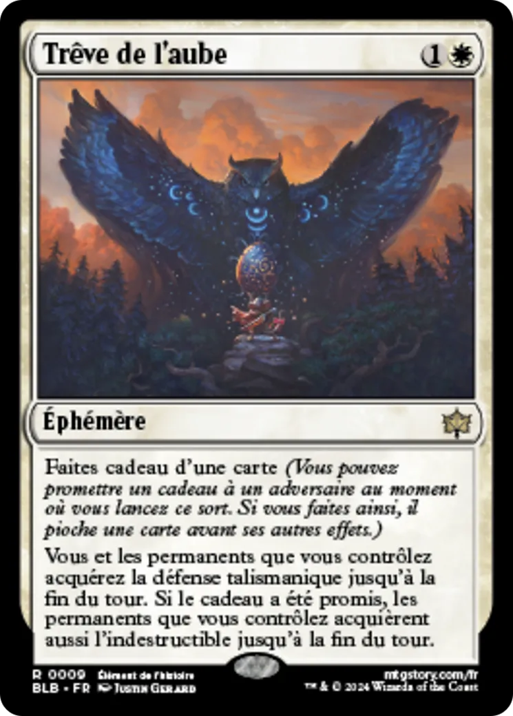 Trêve de l'aube — Bloomburrow — Magic: The Gathering