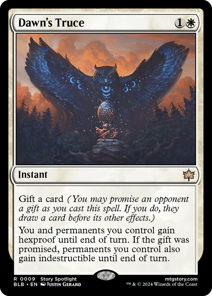 Dawn's Truce — Bloomburrow — Magic: The Gathering