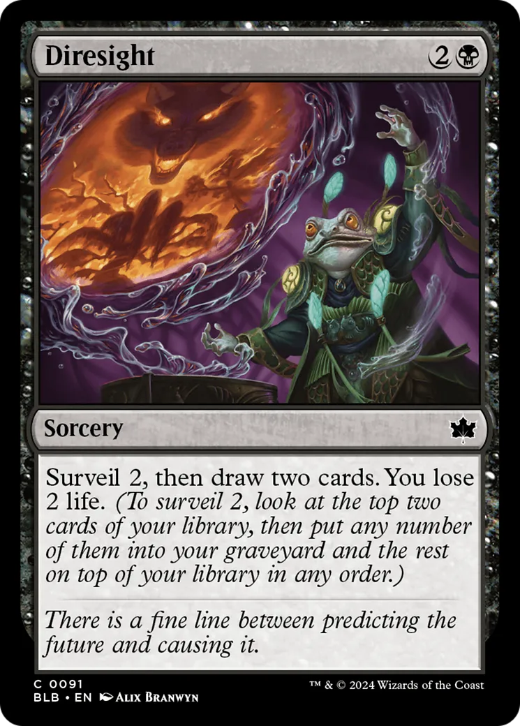 Vision sinistre — Bloomburrow — Magic: The Gathering