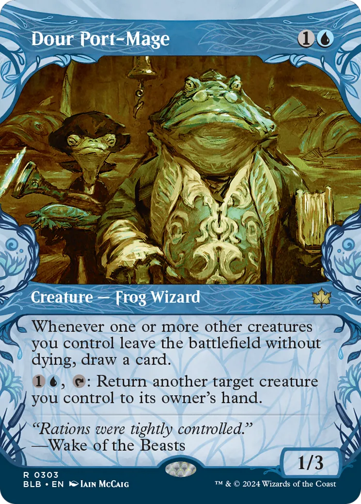 Dour Port-Mage — Bloomburrow — Magic: The Gathering