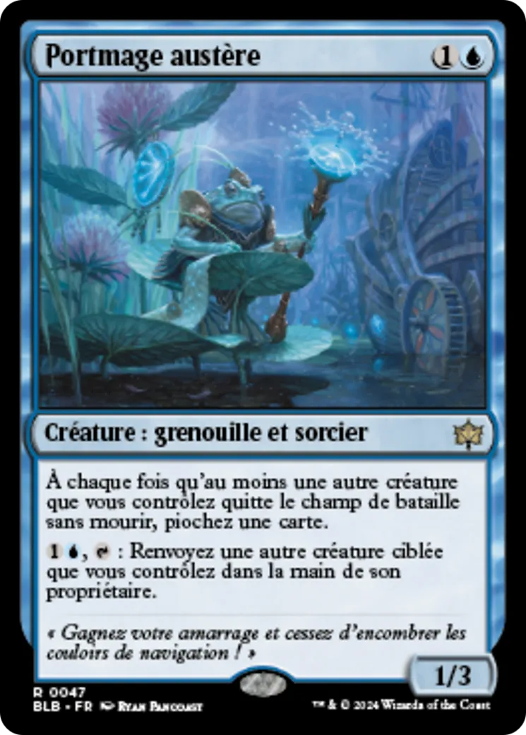 Portmage austère — Bloomburrow — Magic: The Gathering
