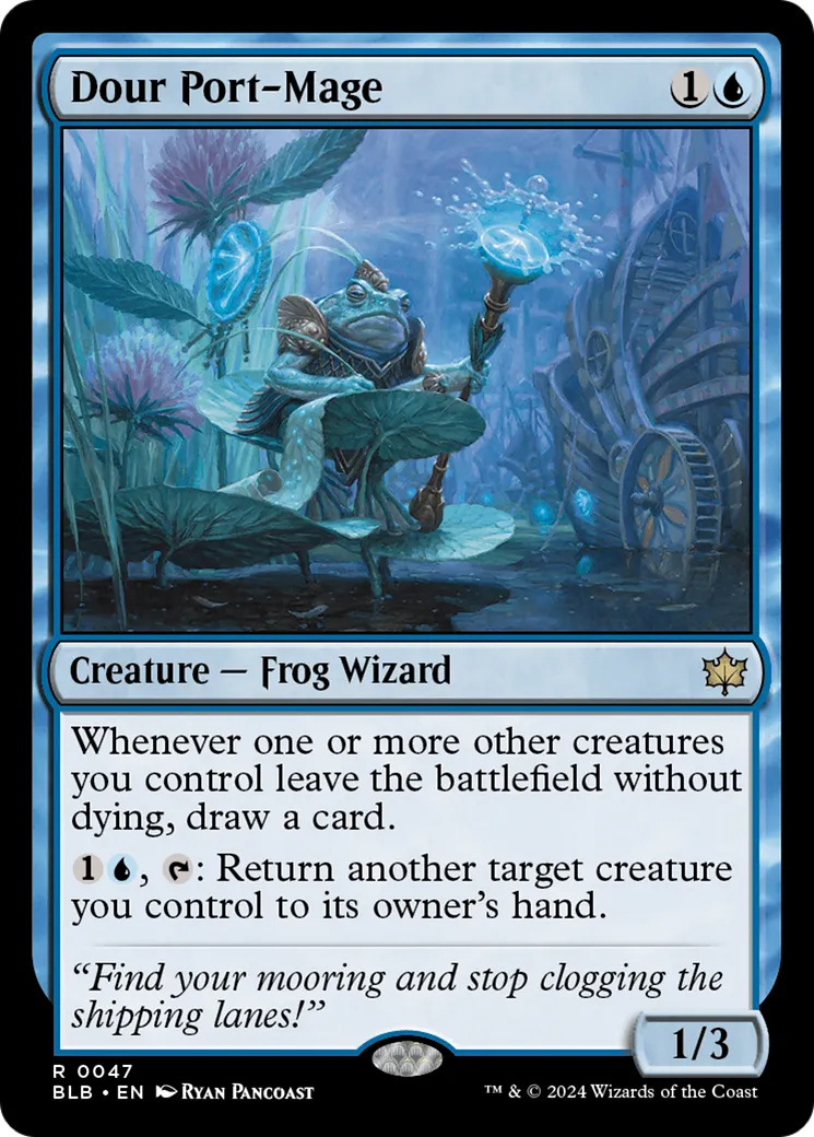Portmage austère — Bloomburrow — Magic: The Gathering