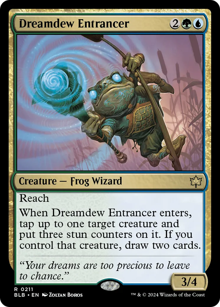 Enjôleur rêverosée — Bloomburrow — Magic: The Gathering