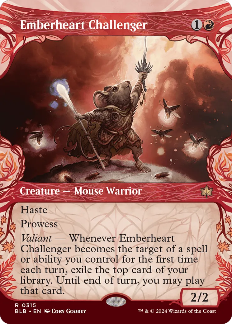 Défieuse braisecœur — Bloomburrow — Magic: The Gathering