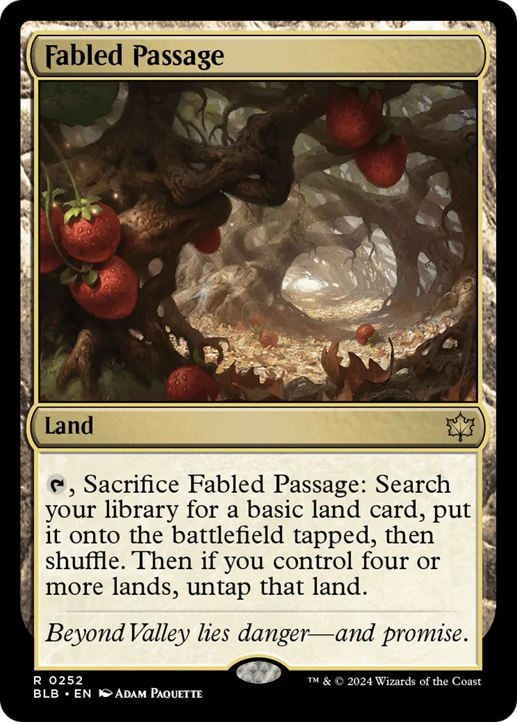 Passage merveilleux — Bloomburrow — Magic: The Gathering