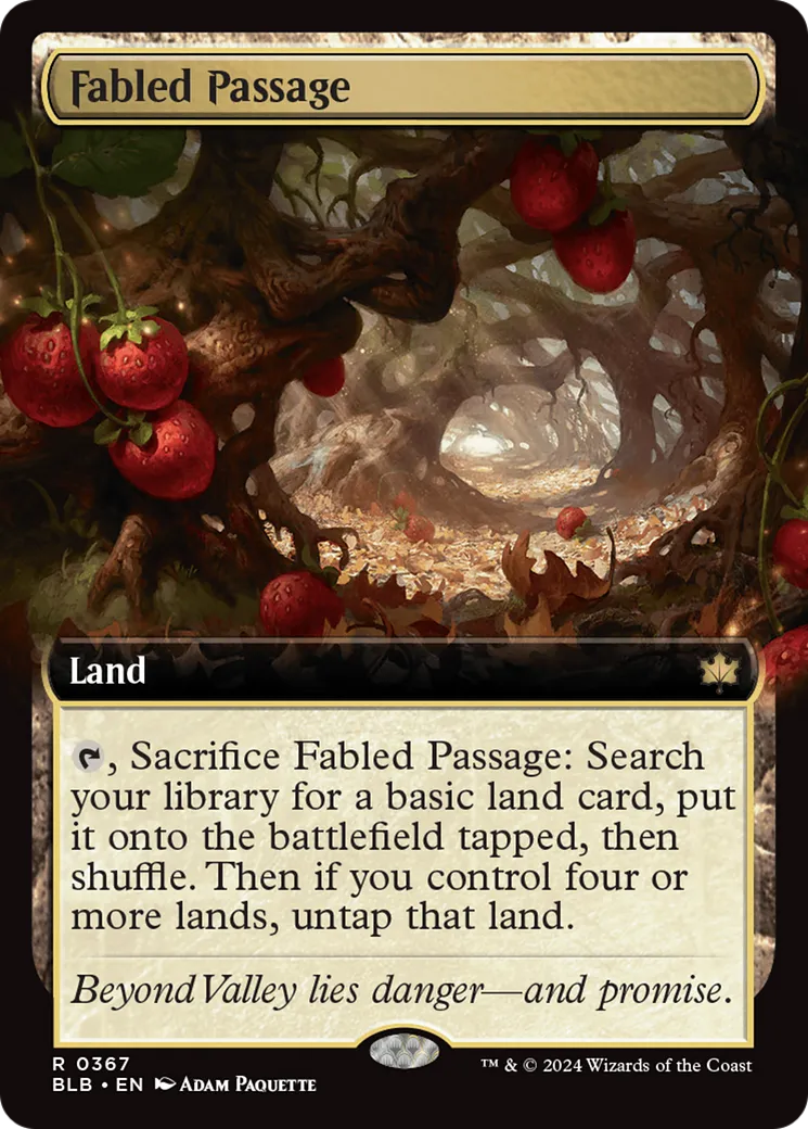 Fabled Passage — Bloomburrow — Magic: The Gathering