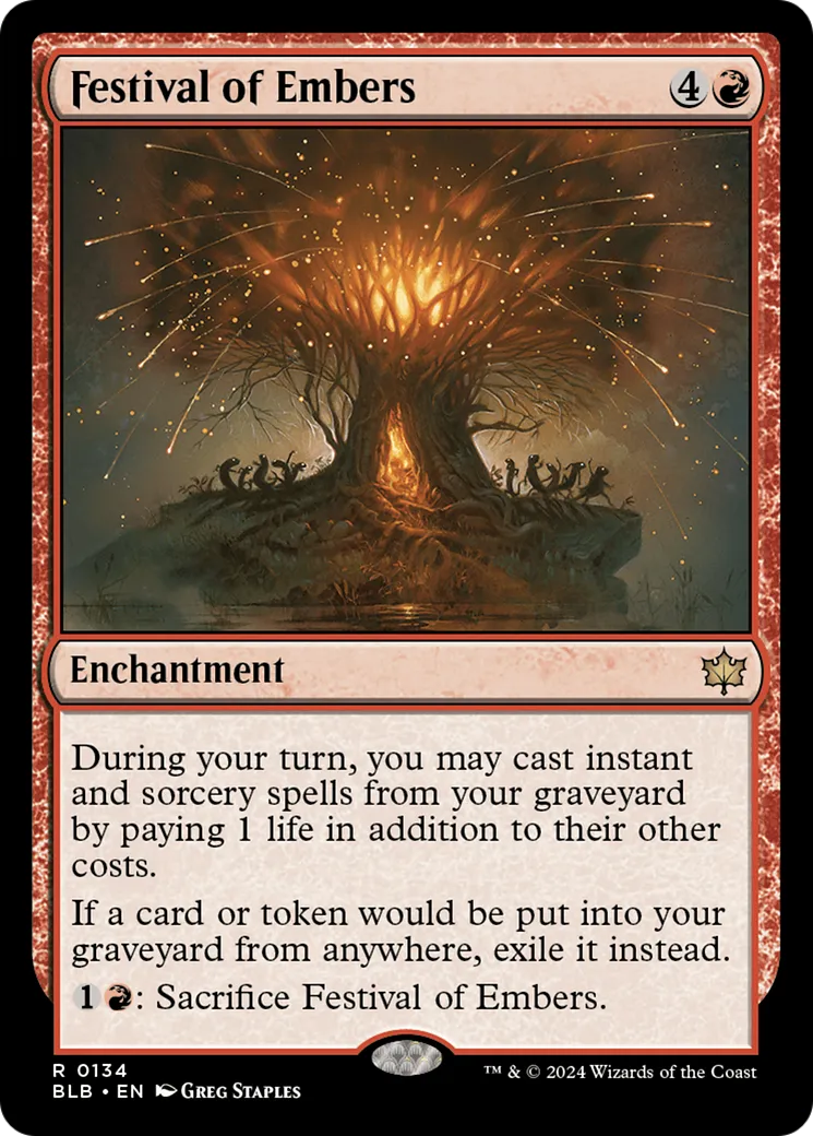 Festival des Braises — Bloomburrow — Magic: The Gathering
