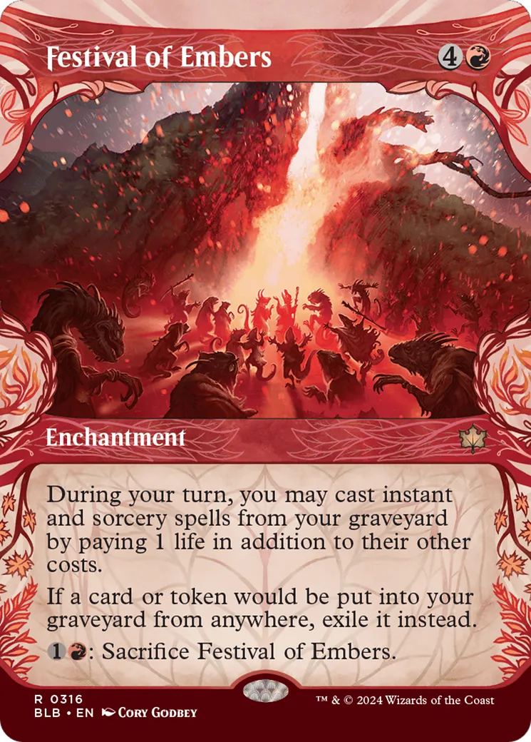 Festival of Embers — Bloomburrow — Magic: The Gathering