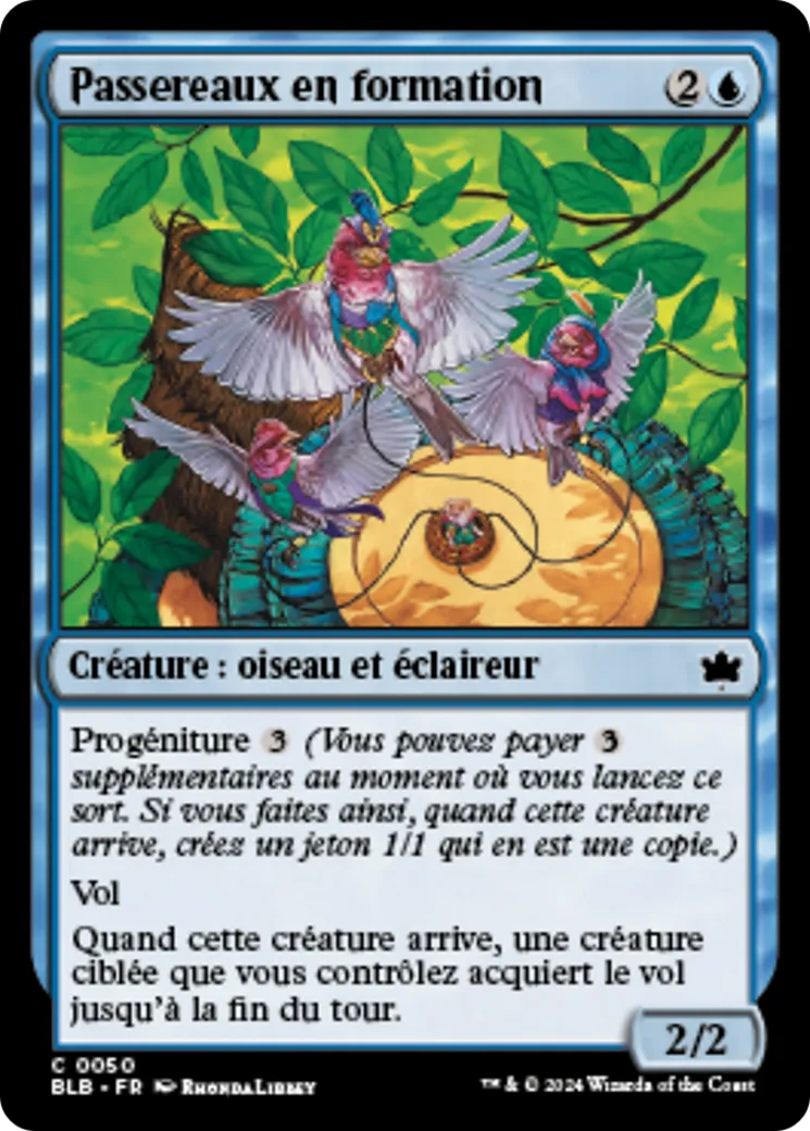Passereaux en formation — Bloomburrow — Magic: The Gathering