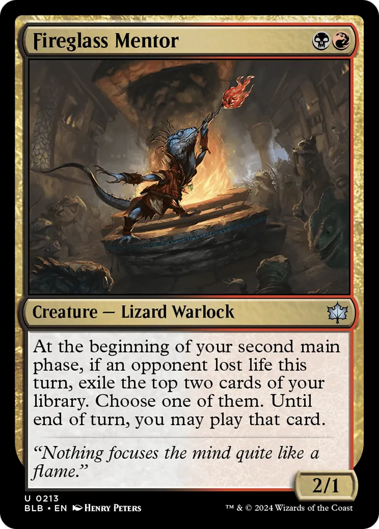 Mentor verrefeu — Bloomburrow — Magic: The Gathering