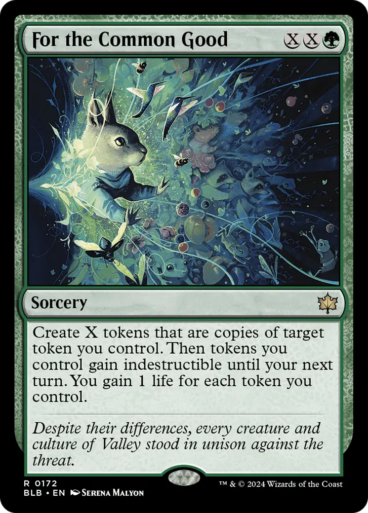 For the Common Good — Bloomburrow — Magic: The Gathering
