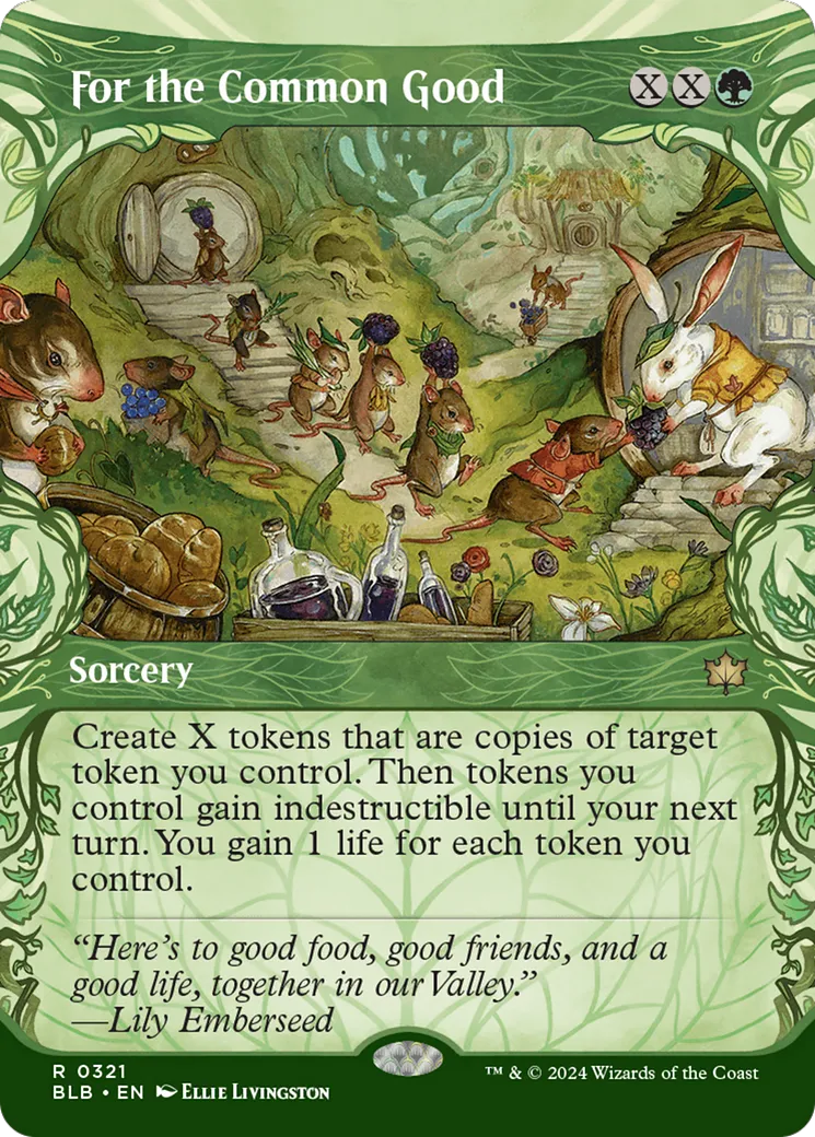 Pour le bien commun — Bloomburrow — Magic: The Gathering