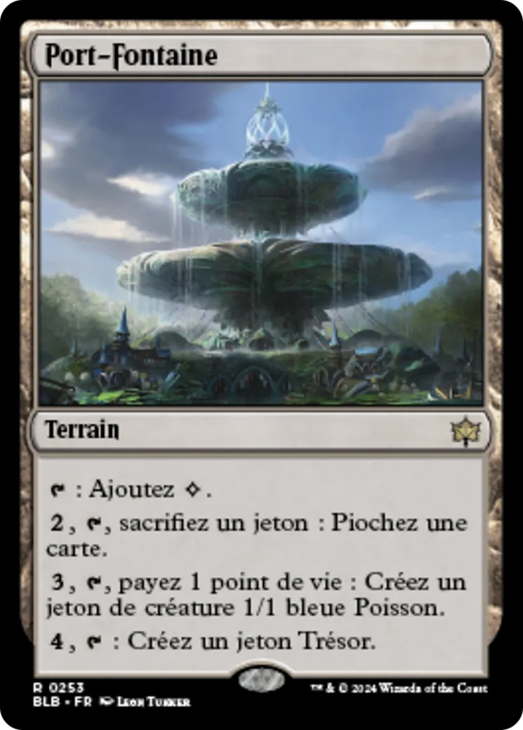 Port-Fontaine — Bloomburrow — Magic: The Gathering