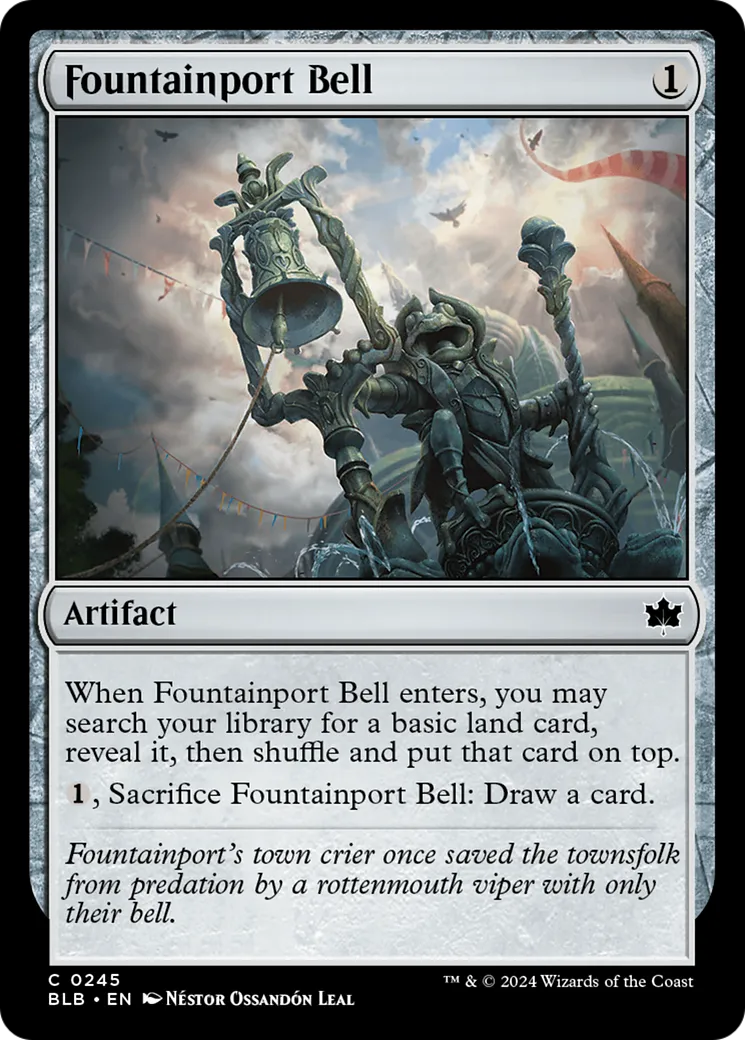 Cloche de Port-Fontaine — Bloomburrow — Magic: The Gathering