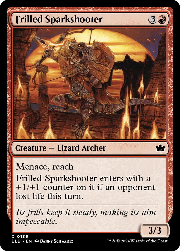 Tireur de braise à jabots — Bloomburrow — Magic: The Gathering