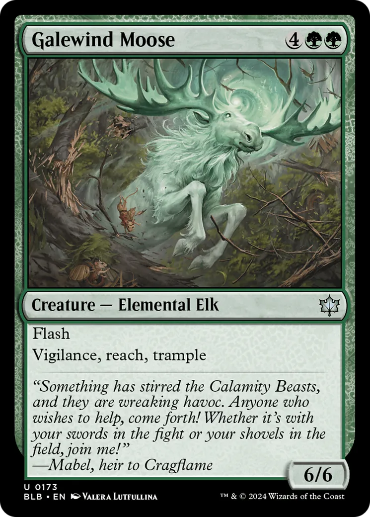 Élan des bourrasques — Bloomburrow — Magic: The Gathering