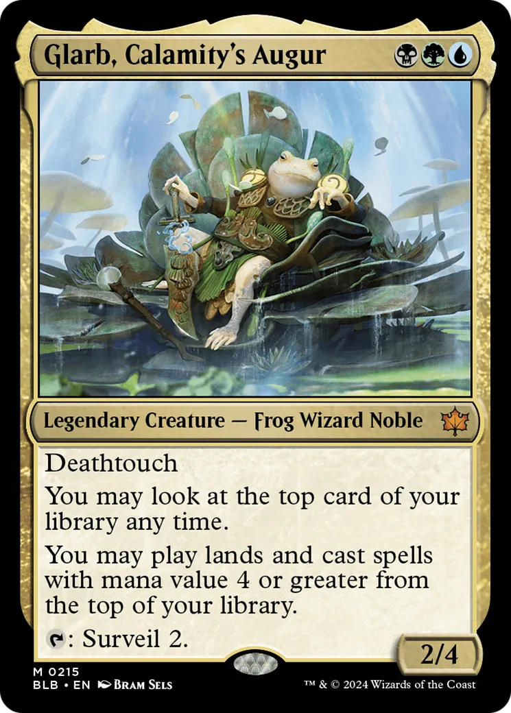 Glarb, Calamity's Augur — Bloomburrow — Magic: The Gathering