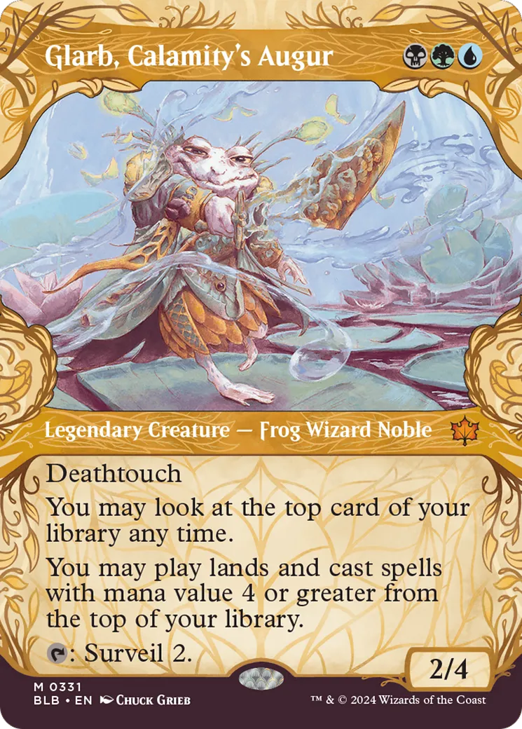 Glarb, Calamity's Augur — Bloomburrow — Magic: The Gathering