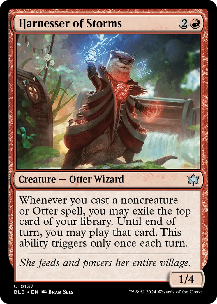 Harnesser of Storms — Bloomburrow — Magic: The Gathering